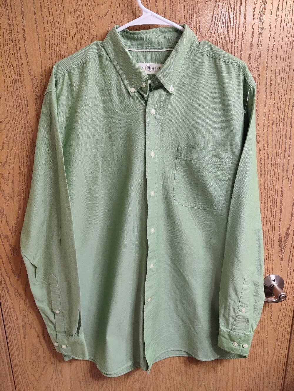Duck Head Men's Light Green Button-Down Shirt